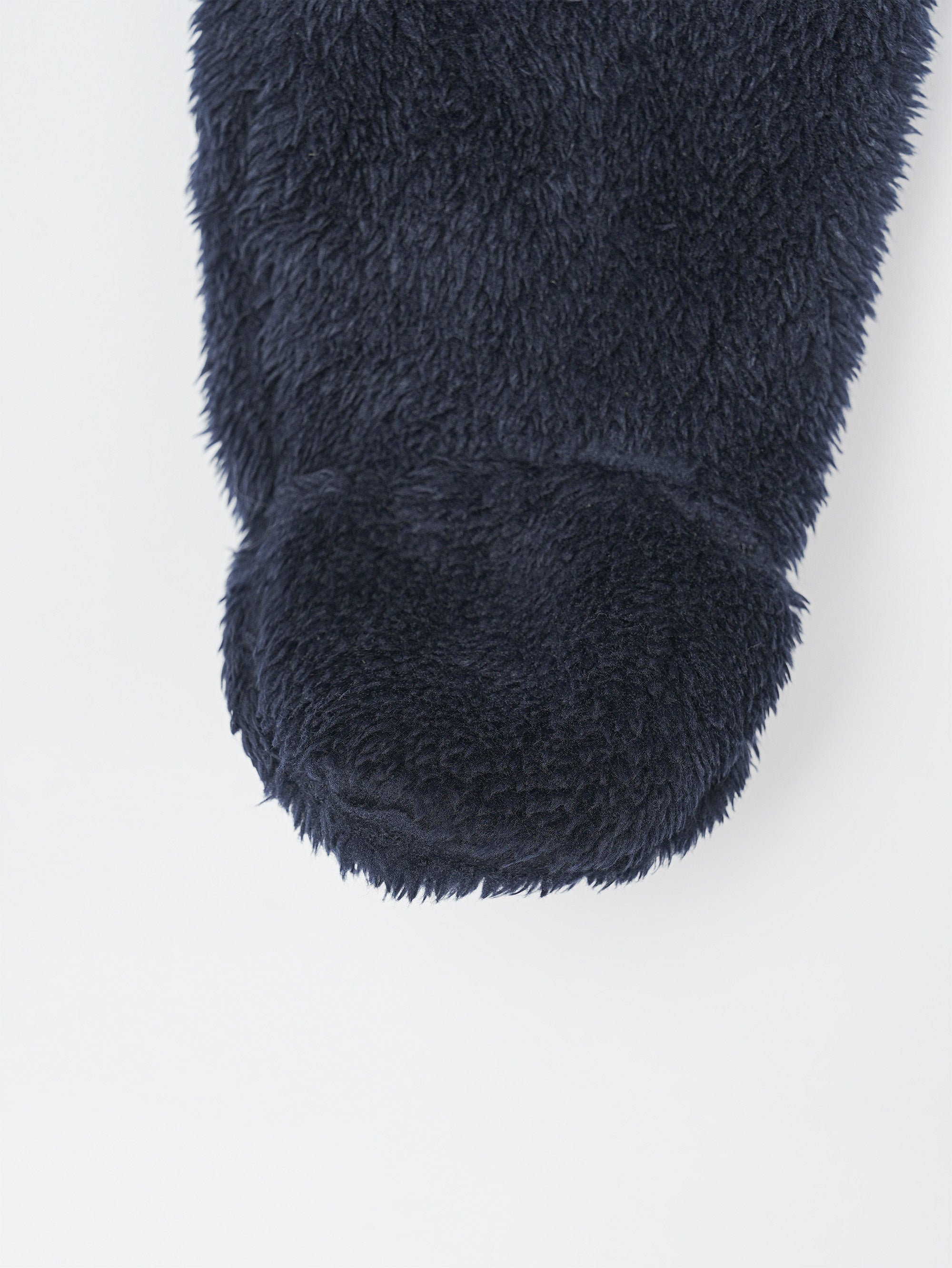 Skytwo Cozy Navy Blue Polar Fleece Baby Jumpsuit with Cute Bear Ears Hood - Soft, Warm, Windproof, Easy-Diaper Zipper, Elastic Cuffs for Winter Comfort, Baby Romper, Perfect for Outdoor