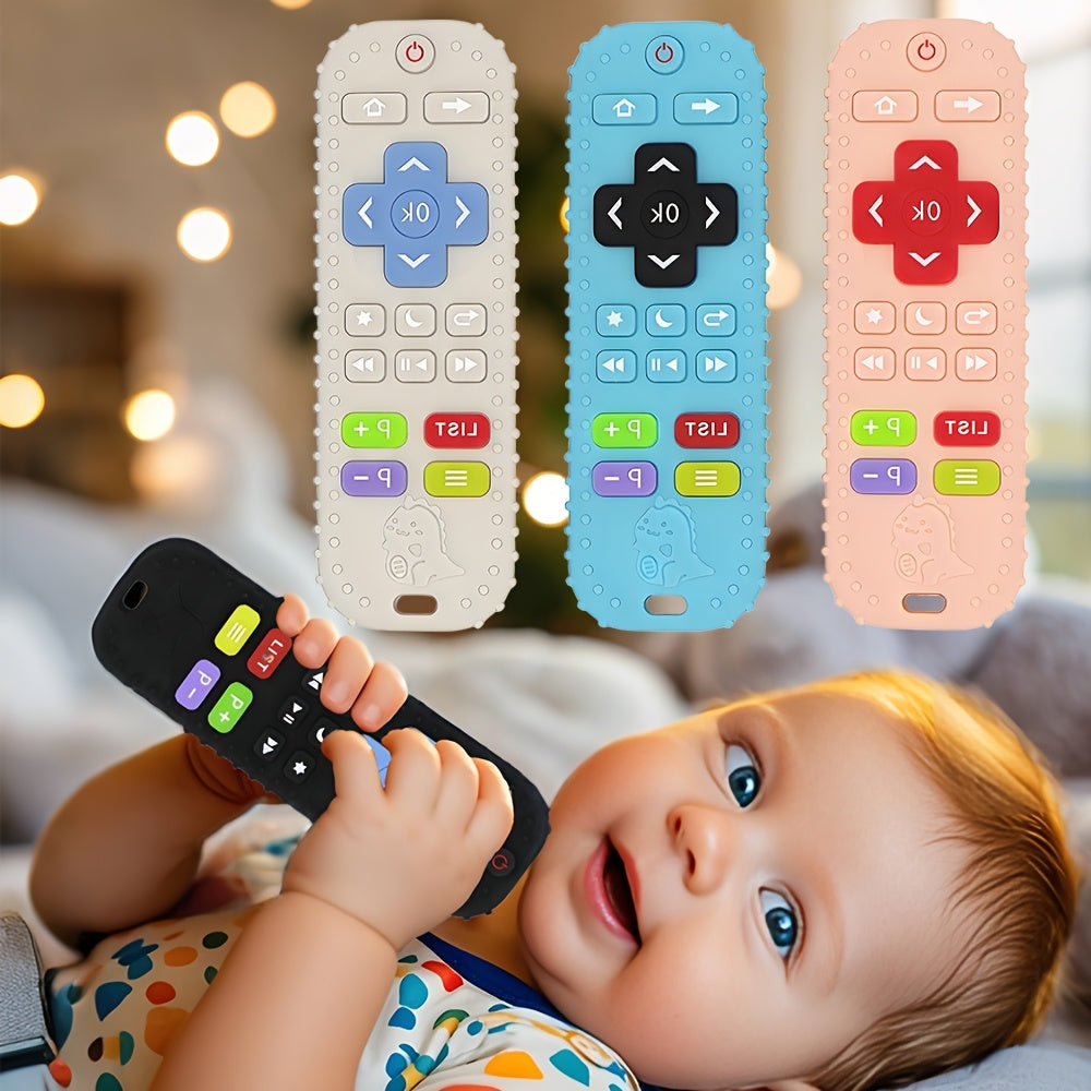 2025 new model, baby silicone gum, baby teething toy, sensory chewing toy suitable for infants aged 0-24 months, Mother's Day gift for boys and girls