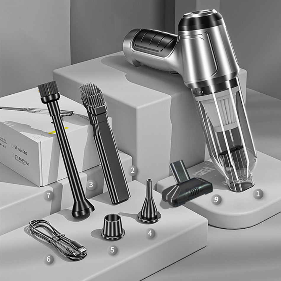 1pc Vacuum Cleaner 15000PA Wireless Handheld Vacuum Cleaner Home Appliance Car Vacuum Cleaner Wireless Handheld Car Vacuum Vacuuming And Blow 2in 1 Portable Strong Suction Cleaner Vacuum Accessories Cleaning Accessories Small