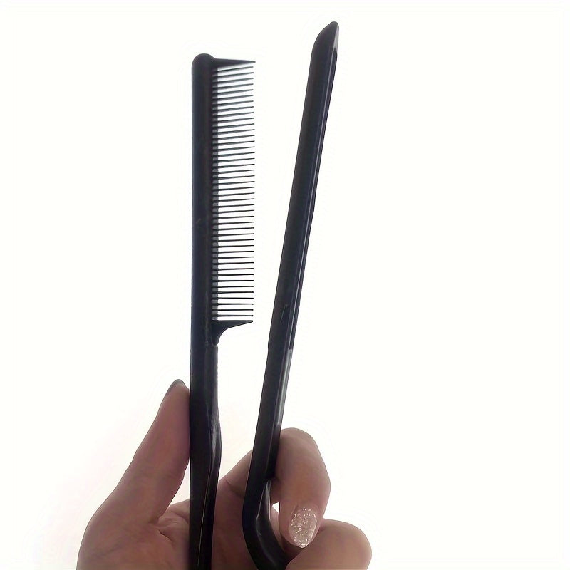 1pc Professional V-Shaped Hair Styling Comb, Bohemian Style, For Messy Finishing & Straightening, Hair Cutting Tool With Unique Design For Salon & Home Use