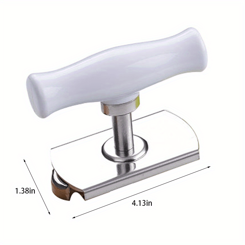 1pc Stainless Steel Effortless Can and Bottle Opener - Easily Open Cans and Bottles with Smooth Edge, Perfect for Restaurant, Hotel Kitchens and Home Use, Eid Al-Adha Mubarak