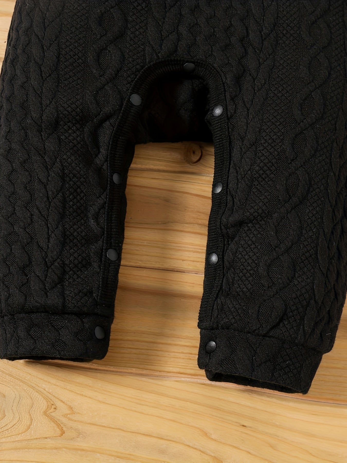 Toddler Baby Boys Cable Knit Contrast Color Bodysuit, Kids Casual Outdoor Clothes