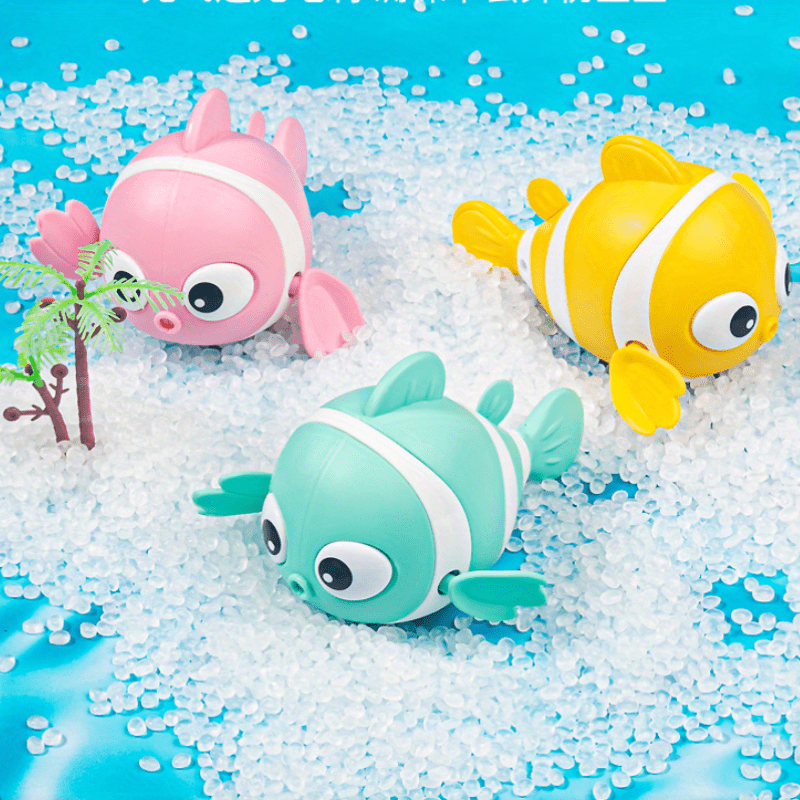 New Baby Playing Water Toys Clownfish Summer Bathroom Children's Upper Bath Toys