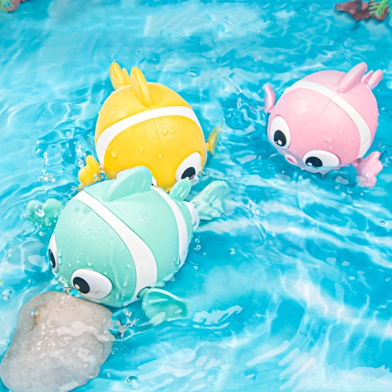New Baby Playing Water Toys Clownfish Summer Bathroom Children's Upper Bath Toys