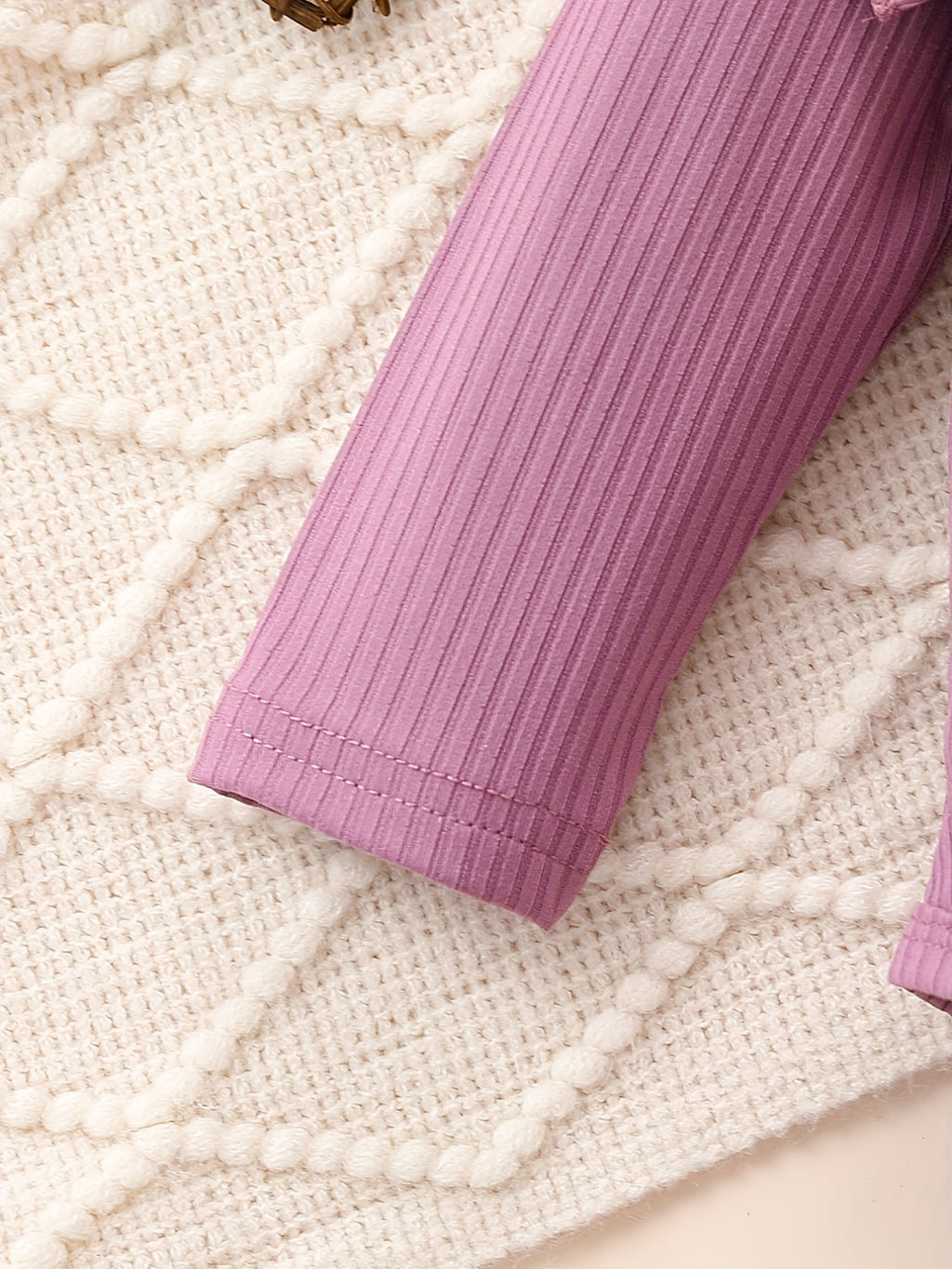 Cute Baby 3pcs Outfits - Floral/leopard Pants & Ruffle Long Sleeve Infant Romper & Headband Set Outdoor Set