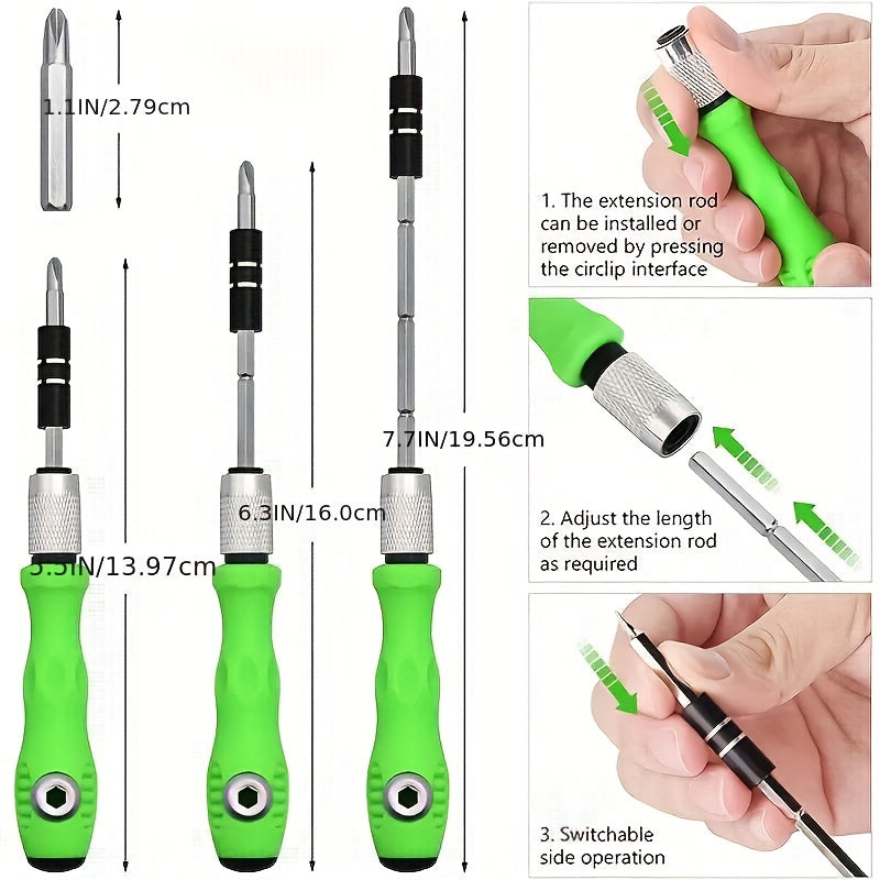 32 In 1 Mini Screwdriver Set Home Tool For Home Repair Multi Tool Bits Ratcheting Screwdriver Sets With Ratchet Wrench Kit