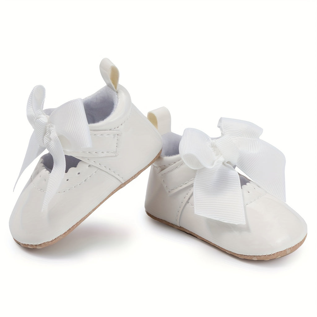 0-3 Months Newborn Soft Sole Princess Shoes Cute Bow Soft Children's Shoes Breathable and Comfortable Baby Shoes