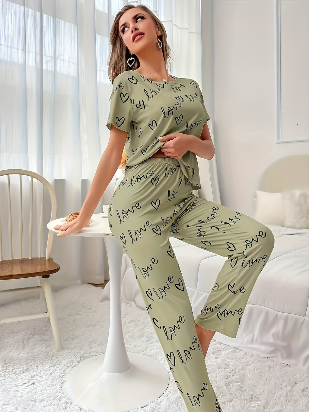 Women's casual home clothes