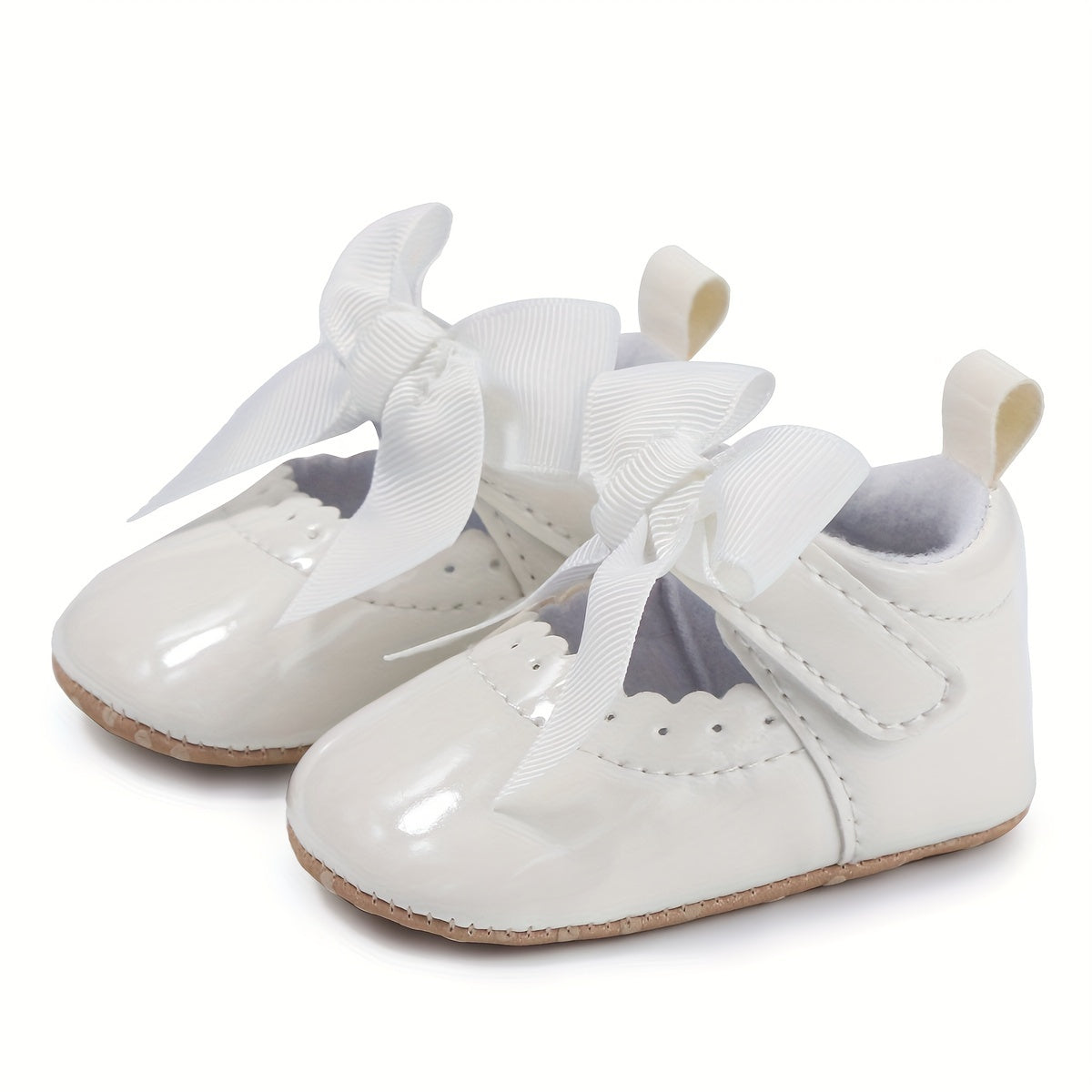 0-3 Months Newborn Soft Sole Princess Shoes Cute Bow Soft Children's Shoes Breathable and Comfortable Baby Shoes