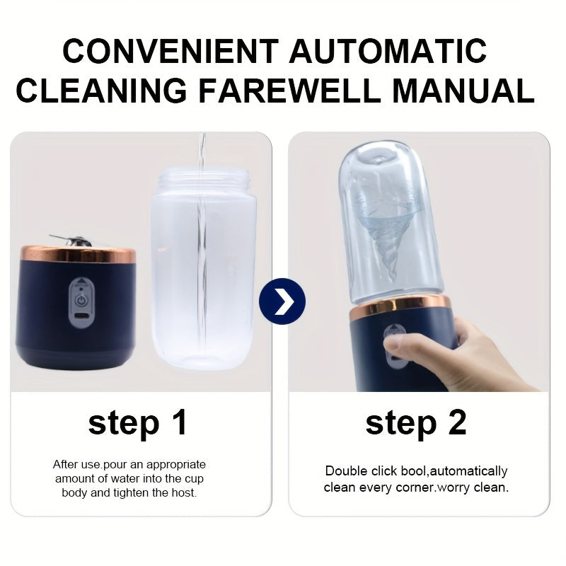 Juicer Portable Small Charging Juicer Cup, Perfect Gift for Home, Kitchen, And Travel, Valentine'S Day, Thanksgiving, Christmas, Mother'S Day, Portable Kitchen Appliance, Travel Juicer, Compact Design, Durable Cup, Automatic