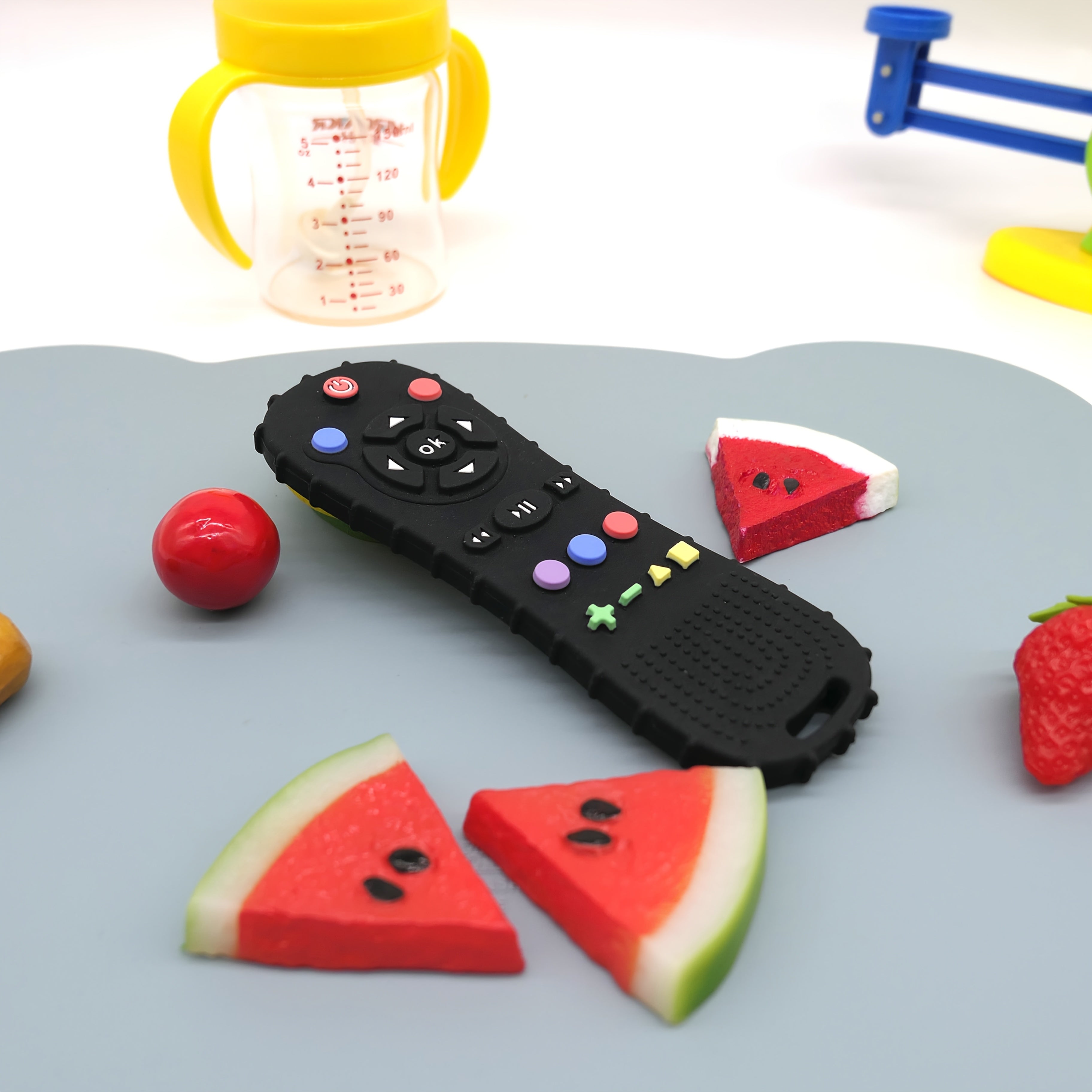 2025 new model, baby silicone gum, baby teething toy, sensory chewing toy suitable for infants aged 0-24 months, Mother's Day gift for boys and girls