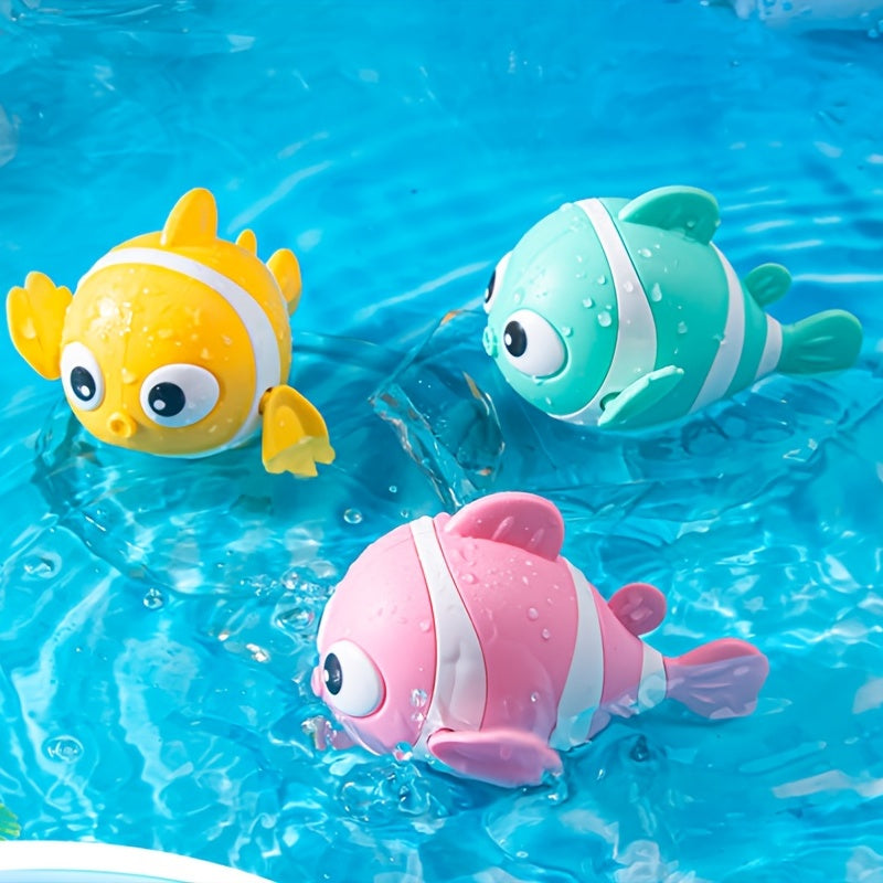 New Baby Playing Water Toys Clownfish Summer Bathroom Children's Upper Bath Toys