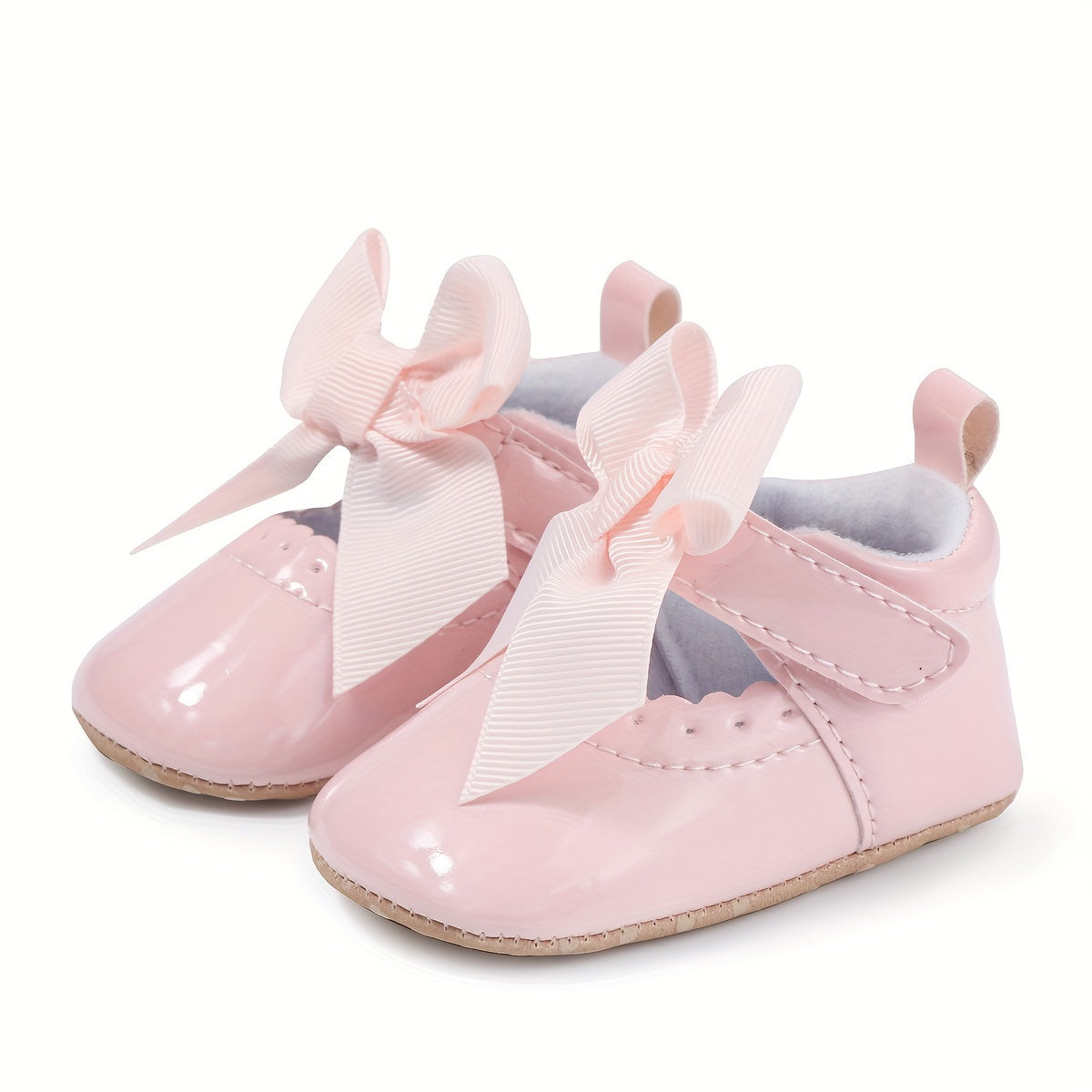 0-3 Months Newborn Soft Sole Princess Shoes Cute Bow Soft Children's Shoes Breathable and Comfortable Baby Shoes