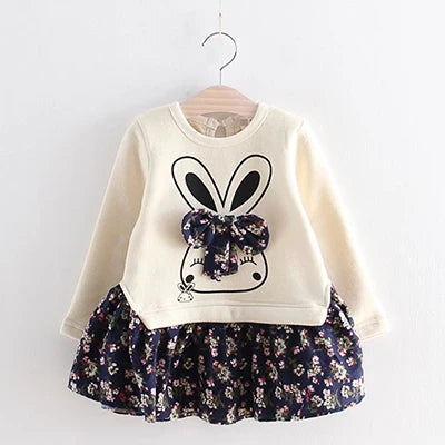 Baby girl Dresses Spring Girls Clothes Princess Dress Flower Dress For Girl Cute Infant toddler Fashion Baby Girl Clothes 18M-6Y