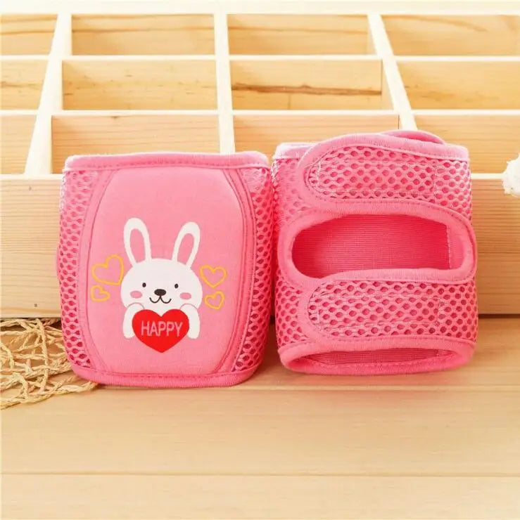 Baby Accessories Knee Pads Safety Girl Boy Kids Toddler Crawling Slip Protector Infant Gaiter Adjustable Kneecap Bunny Giraffe