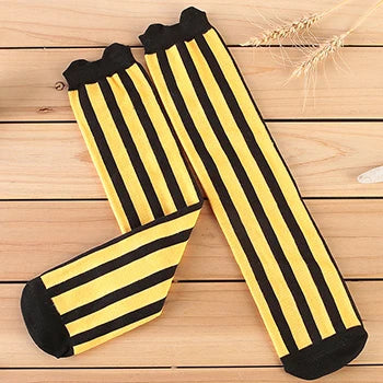 Children warmer ankle short lovely socks Cartoon Cute Kids Girl Knee High Socks infant cotton Baby Animal Over Knee Socks girls