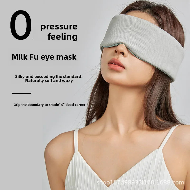 Double-sided Full Cover Sleep Eye Mask Light Blocking Breathable Travel Nap Eye Mask Heat Cool Two-in-one Universal For Seasons
