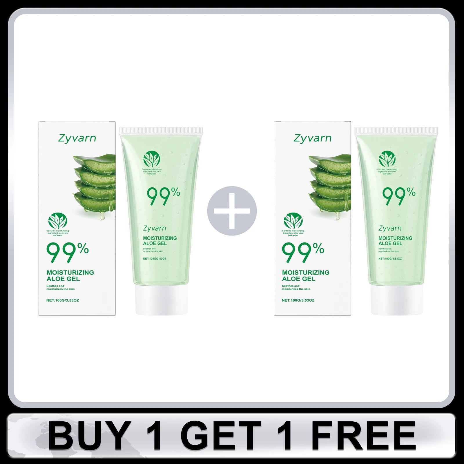 99% Aloe Gel for Repairing Sunburn Damaged Skin Antioxidant Even Skin Tone Moisturizing Soothing Anti Acne Brightening Face Care