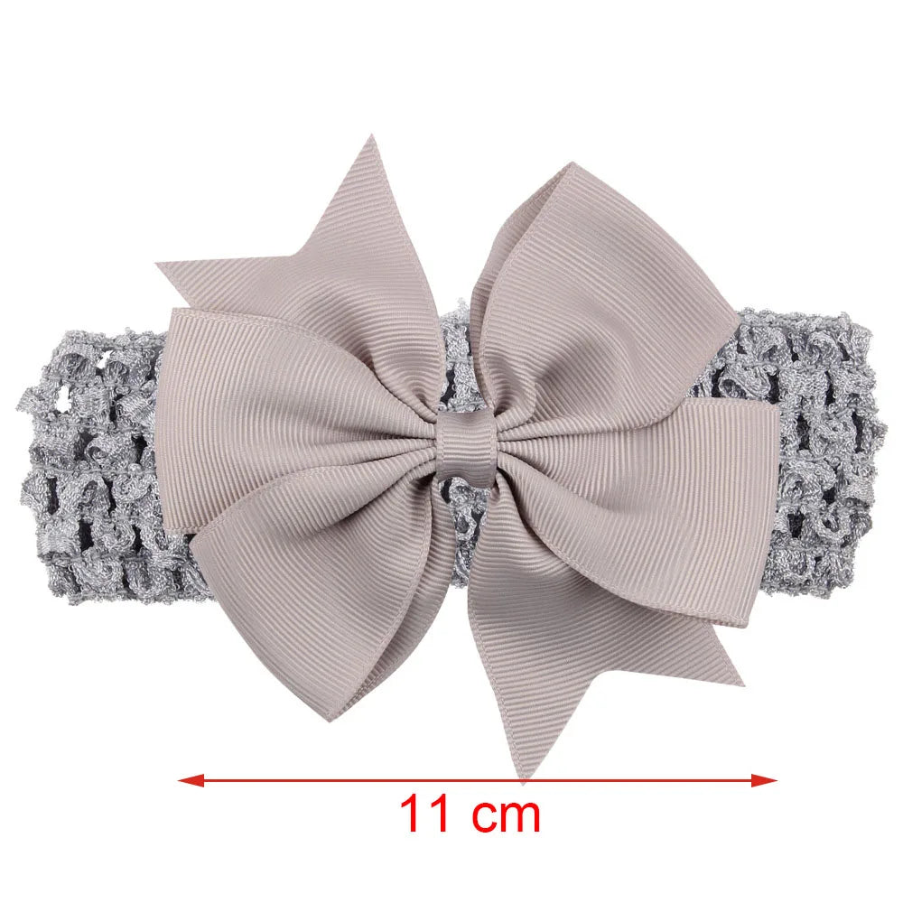 baby girl headband Infant hair accessories newborn Headwear Christmas Gift Toddlers bandage Ribbon Bowknot bows Soft Elastic