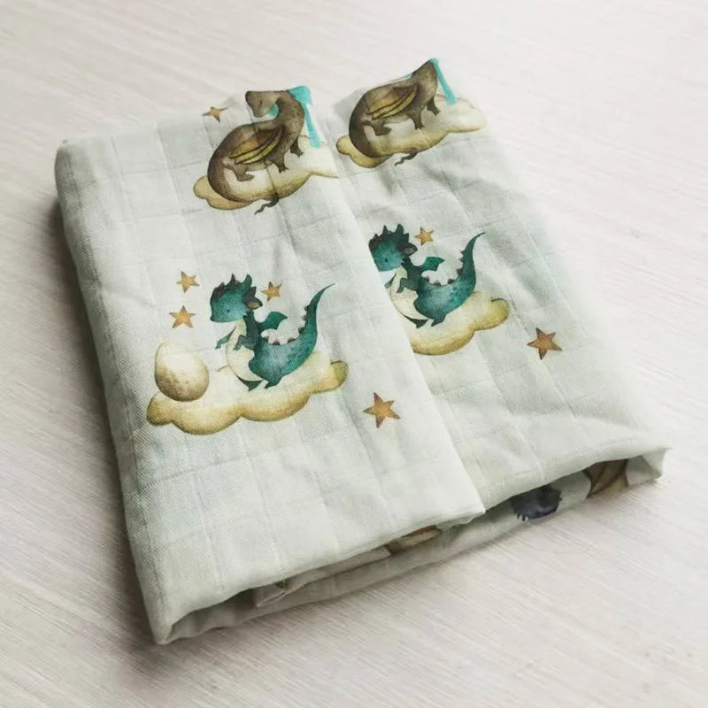 58x58cm Muslin cotton Baby Towels Scarf Swaddle bath Towel Newborns Handkerchief Bathing Feeding Face Washcloth Wipe