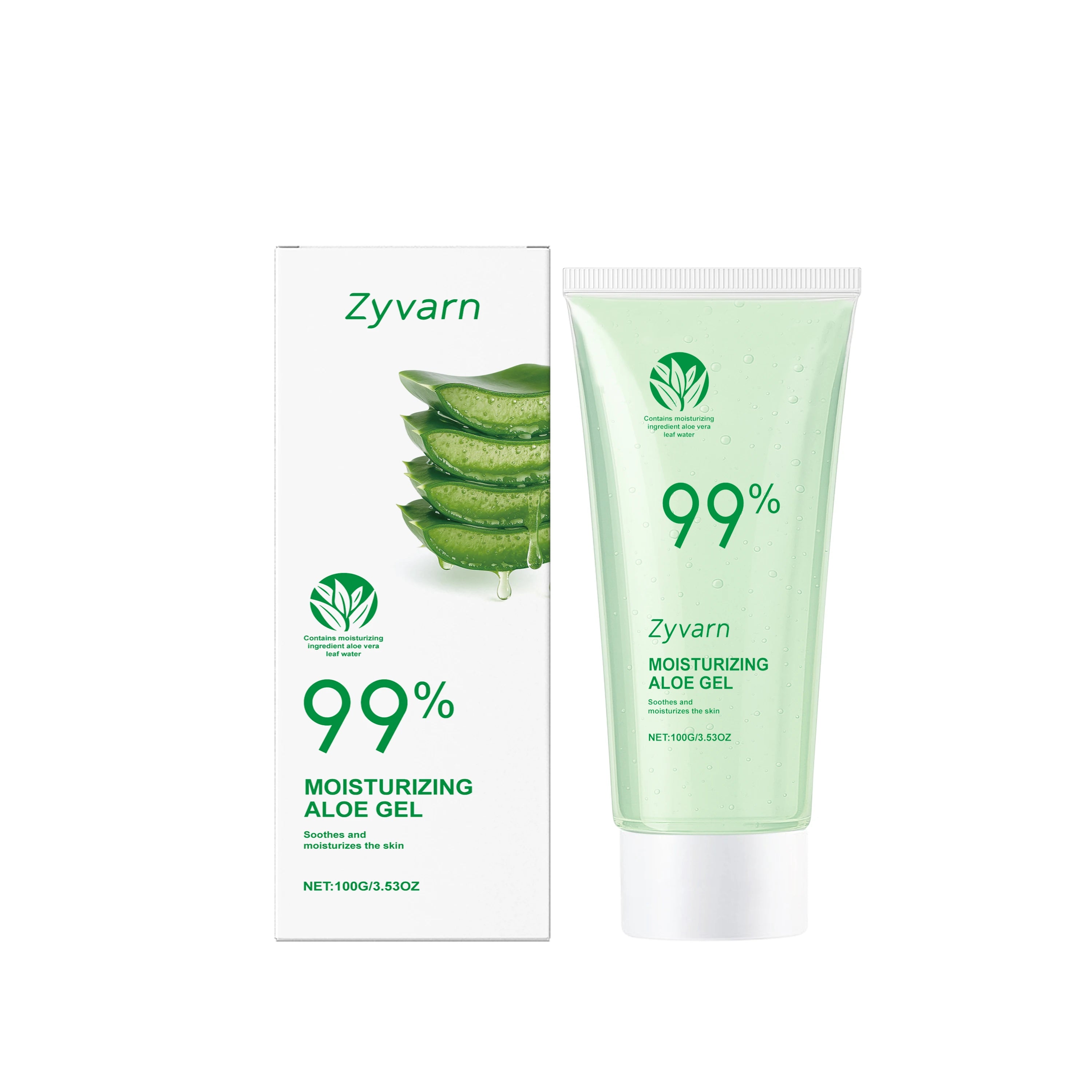 99% Aloe Gel for Repairing Sunburn Damaged Skin Antioxidant Even Skin Tone Moisturizing Soothing Anti Acne Brightening Face Care