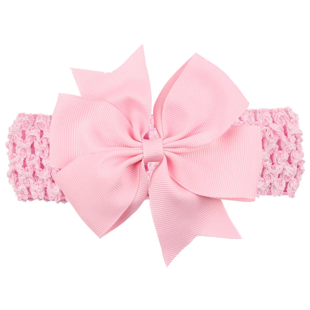 baby girl headband Infant hair accessories newborn Headwear Christmas Gift Toddlers bandage Ribbon Bowknot bows Soft Elastic