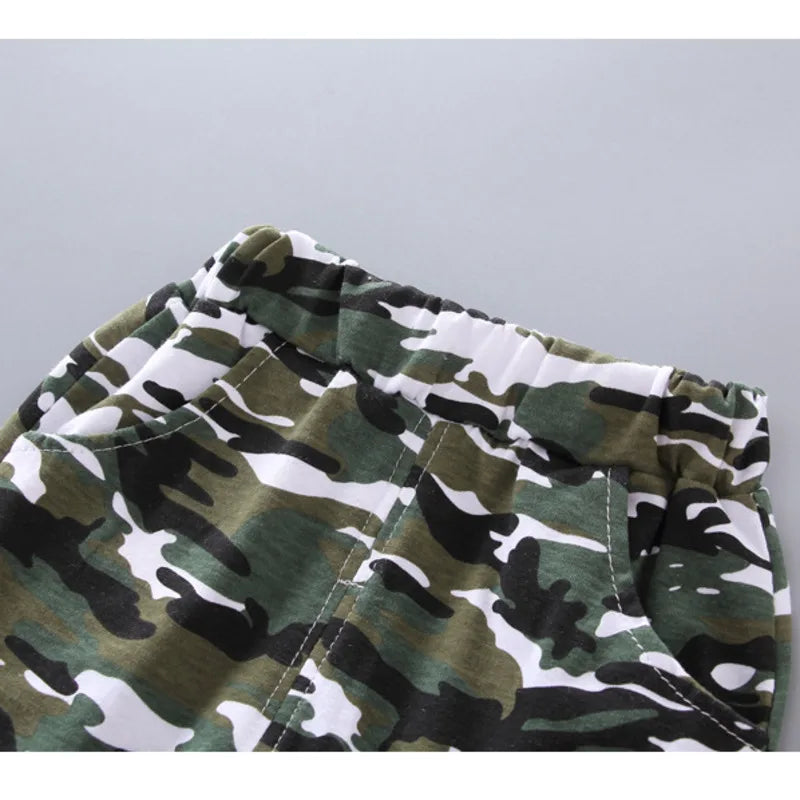 New Summer Baby Clothes Children Boys Short Sleeved Suit T-Shirt Shorts 2Pcs/Sets Toddler Fashion Casual Costume Kids Tracksuits