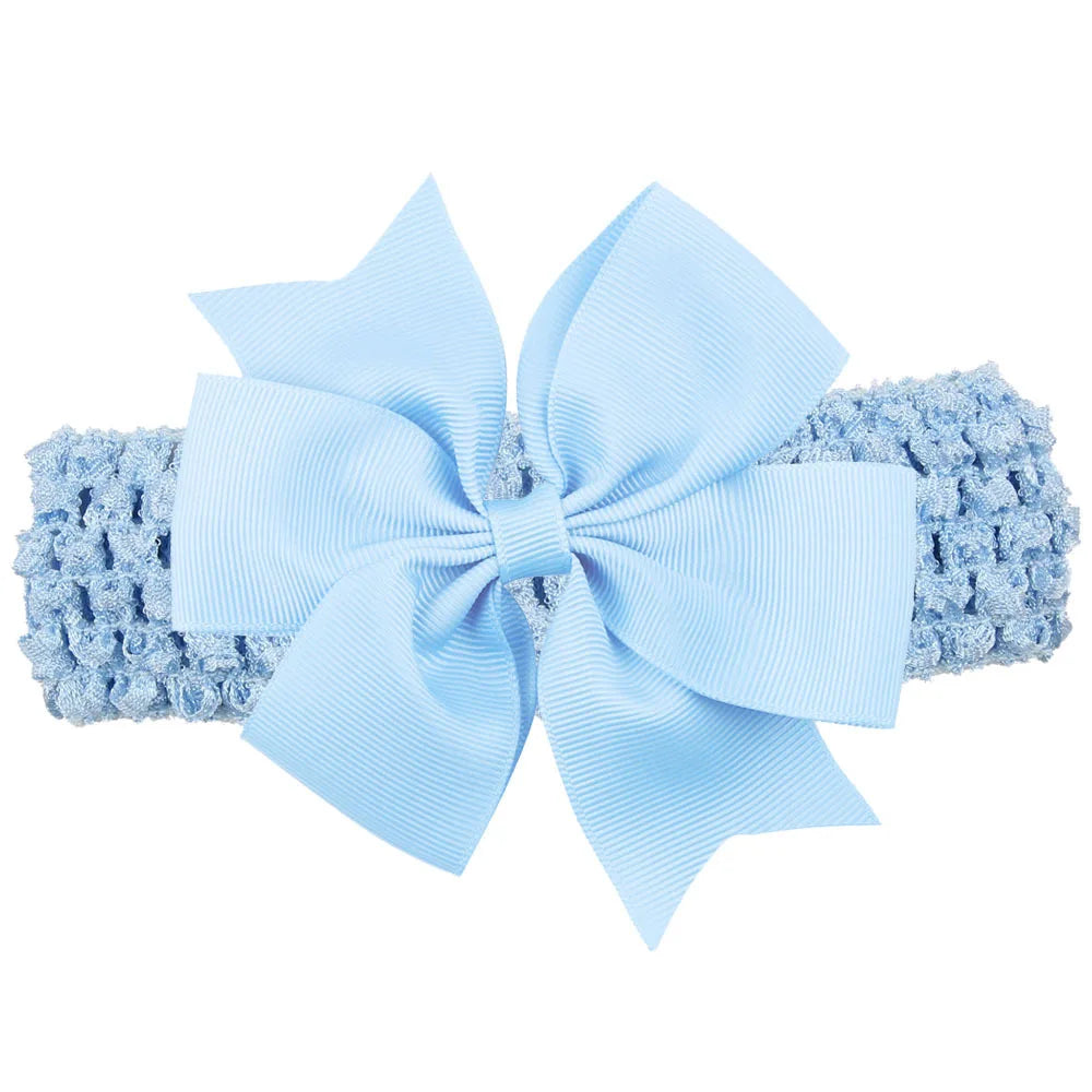 baby girl headband Infant hair accessories newborn Headwear Christmas Gift Toddlers bandage Ribbon Bowknot bows Soft Elastic