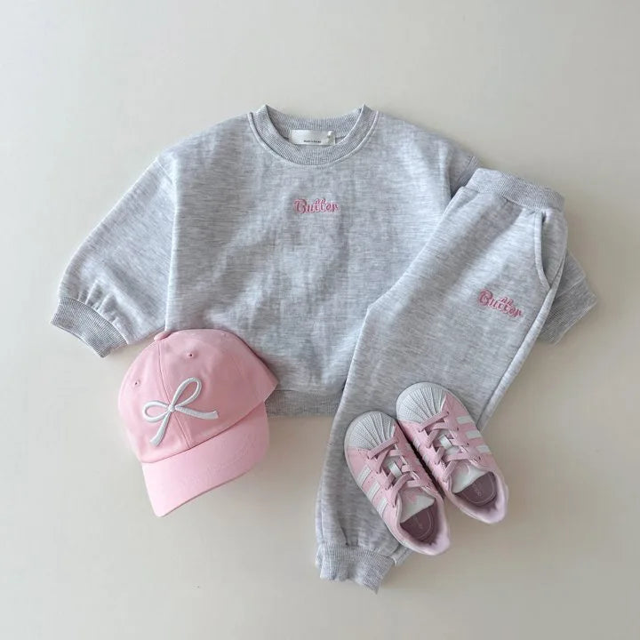 Fashion girls Toddler Baby Korea Clothing Fall Clothes Sets Baby Boys Set Kids Sports Bear Sweatshirt Pants 2Pcs 2 to 8 year
