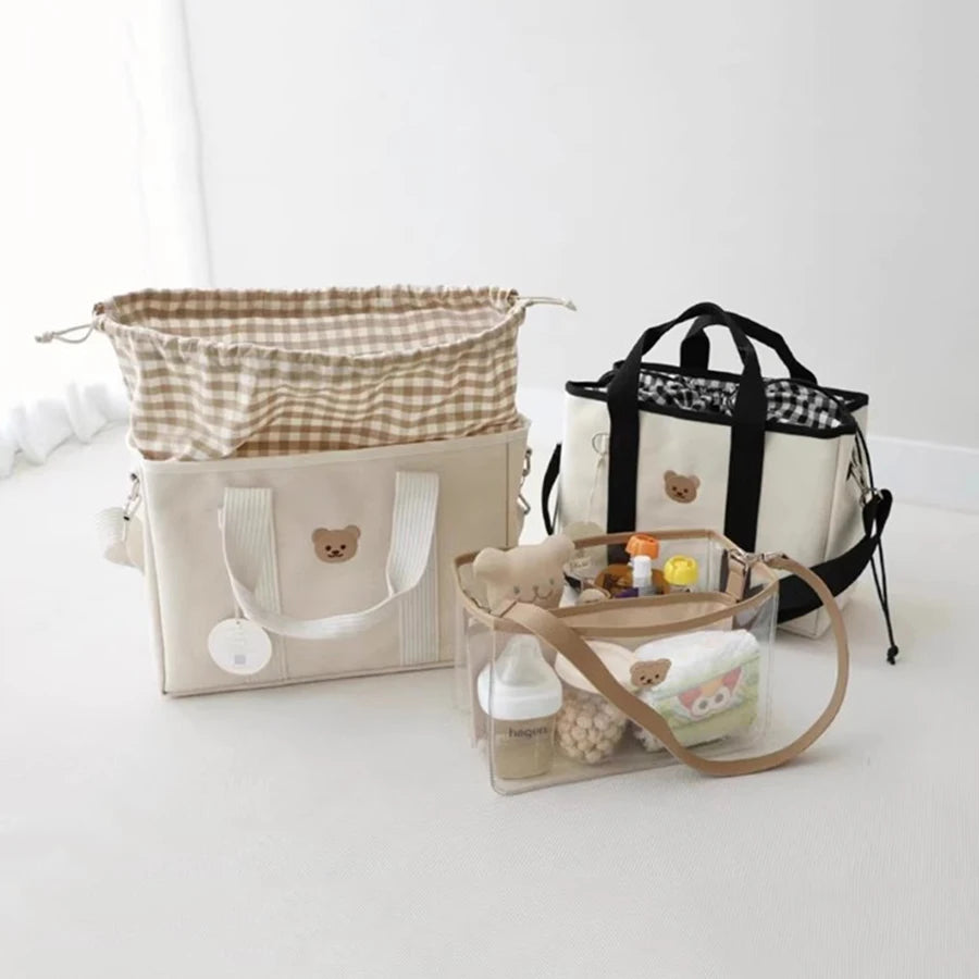 Baby Diaper Bag Mommy Maternity Packs Baby Stuff Nappy Bags for Mom Mummy Handbags Strollers Mother Kids