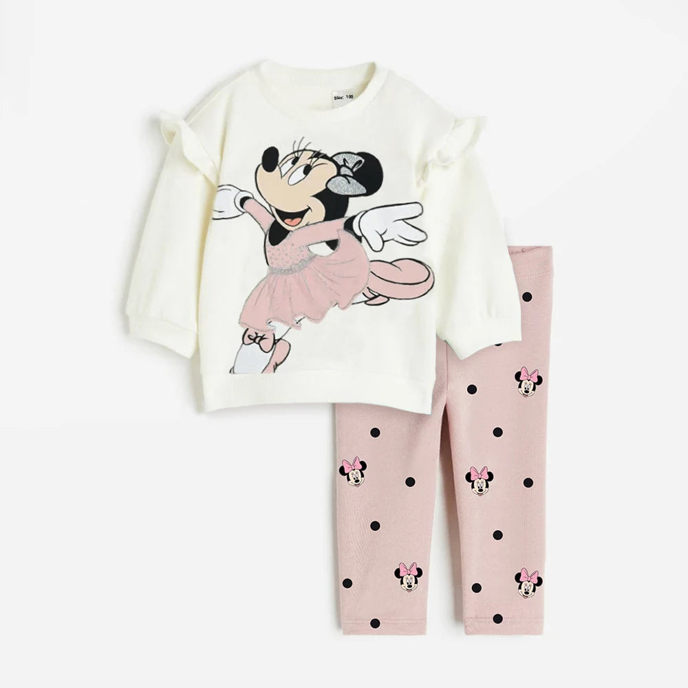 Baby Girl Clothes Sets 2Pcs Toddler Girls Sweatshirt + Leggings Spring Autumn Baby Girl Outfits Sets