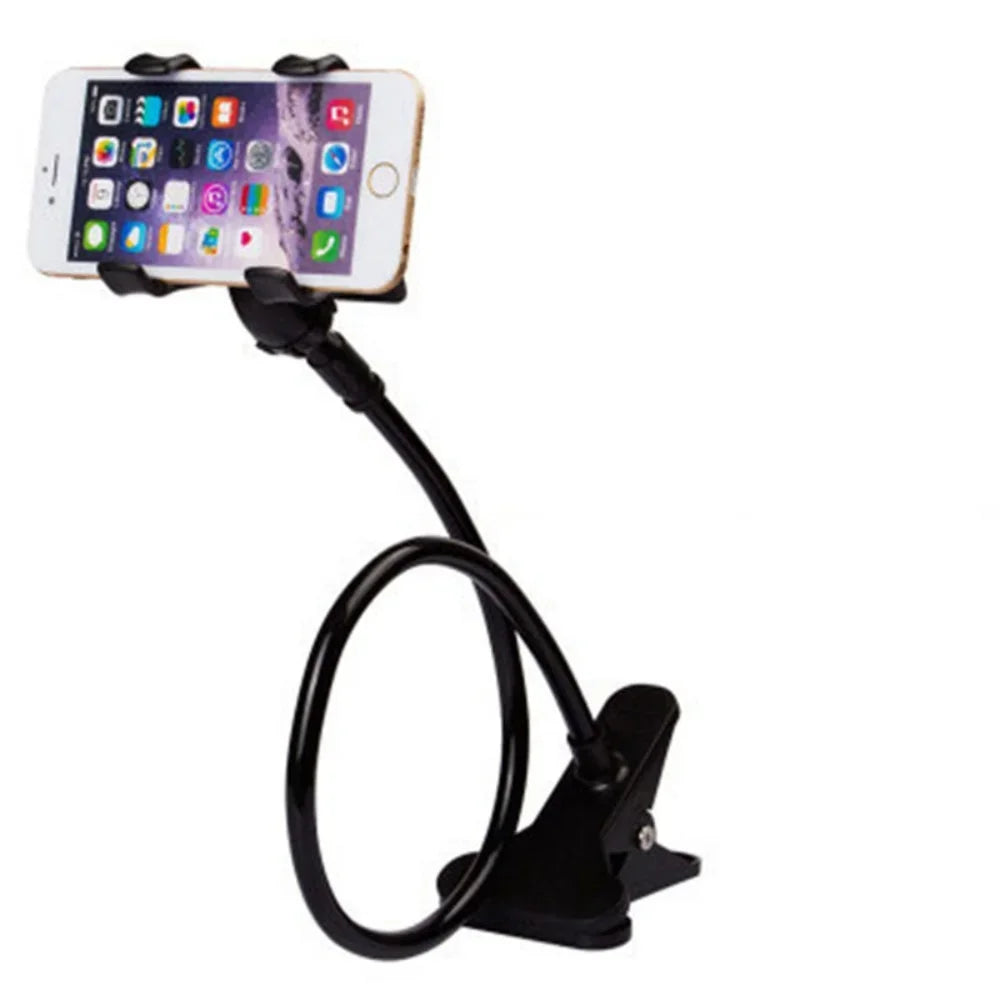 Universal Long Arm Lazy Person Bracket Mobile Phone Clamp Bedside Desktop Support For iPhone Xiaomi Huawei Samsung Phone Stands