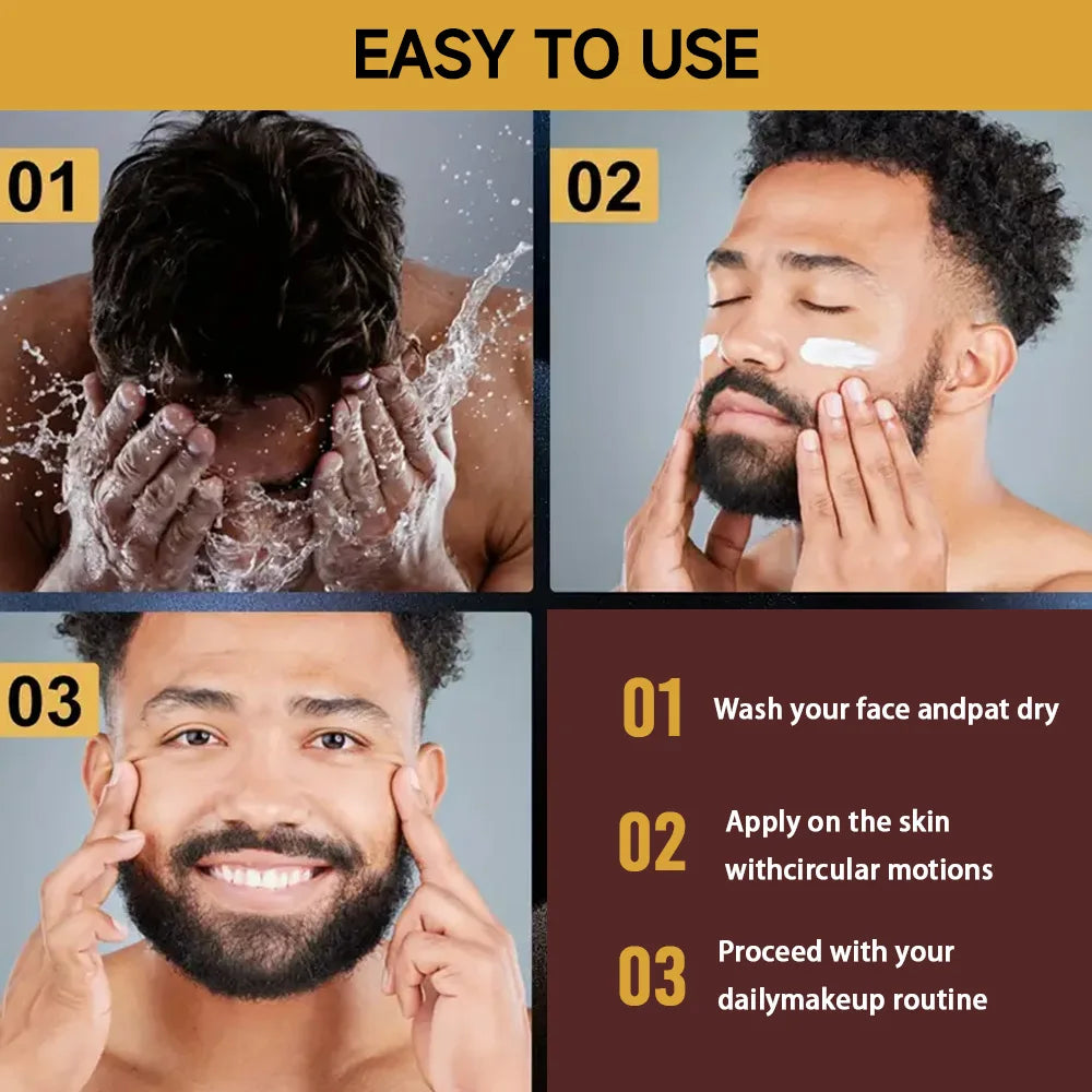 Men's Facial Cream for Men Remove Face & Neck Wrinkles Firming Moisturizing Skin Retinol Face Cream Younger Facial Treatment new