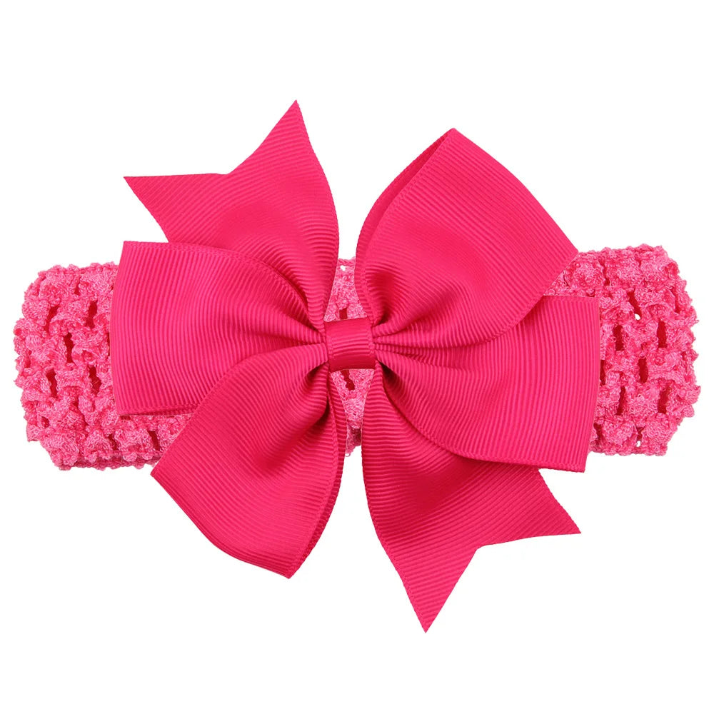 baby girl headband Infant hair accessories newborn Headwear Christmas Gift Toddlers bandage Ribbon Bowknot bows Soft Elastic