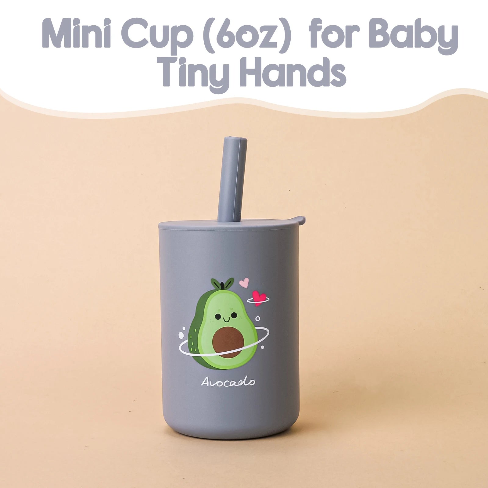 Baby Feeding Straw Cup Baby Cartoon Learning Feeding Cup Food Grade Silicone Toddler Water Bottle Tableware BPA Free Baby Gifts