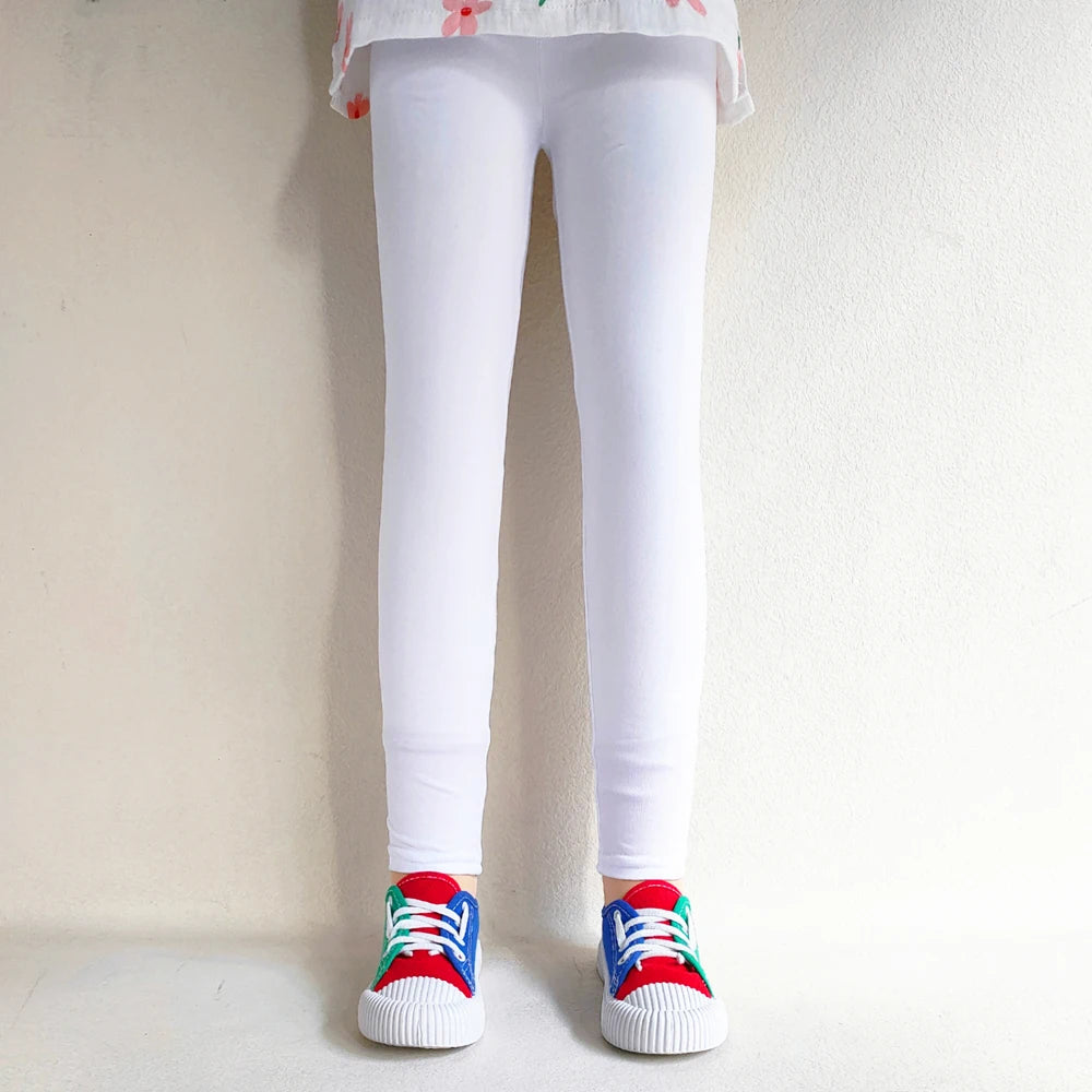 Sweet Girls Leggings Girls Printing Leggings Baby Kids Trousers For Children Flower Skinny Elasticity Pencil Pants