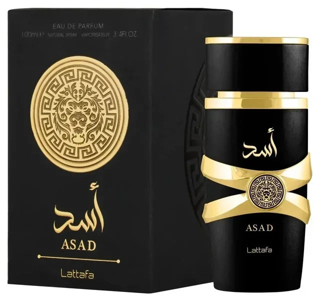 100ml Original Asad Men's Eau de Parfum Spray Original Arab Perfume High Quality Long Lasting Fragrance Spray for Women