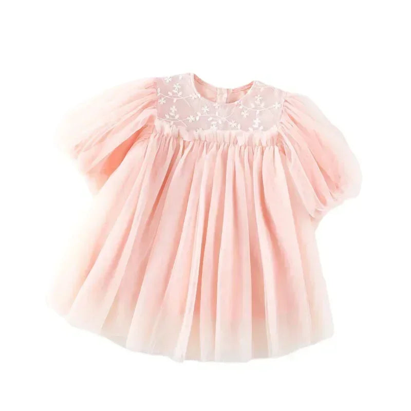 HoneyCherry New Kids Dresses For Girls Spring Girl Dress Child Baby Sweet Princess Dress Designer Dress Baby Girl Clothes