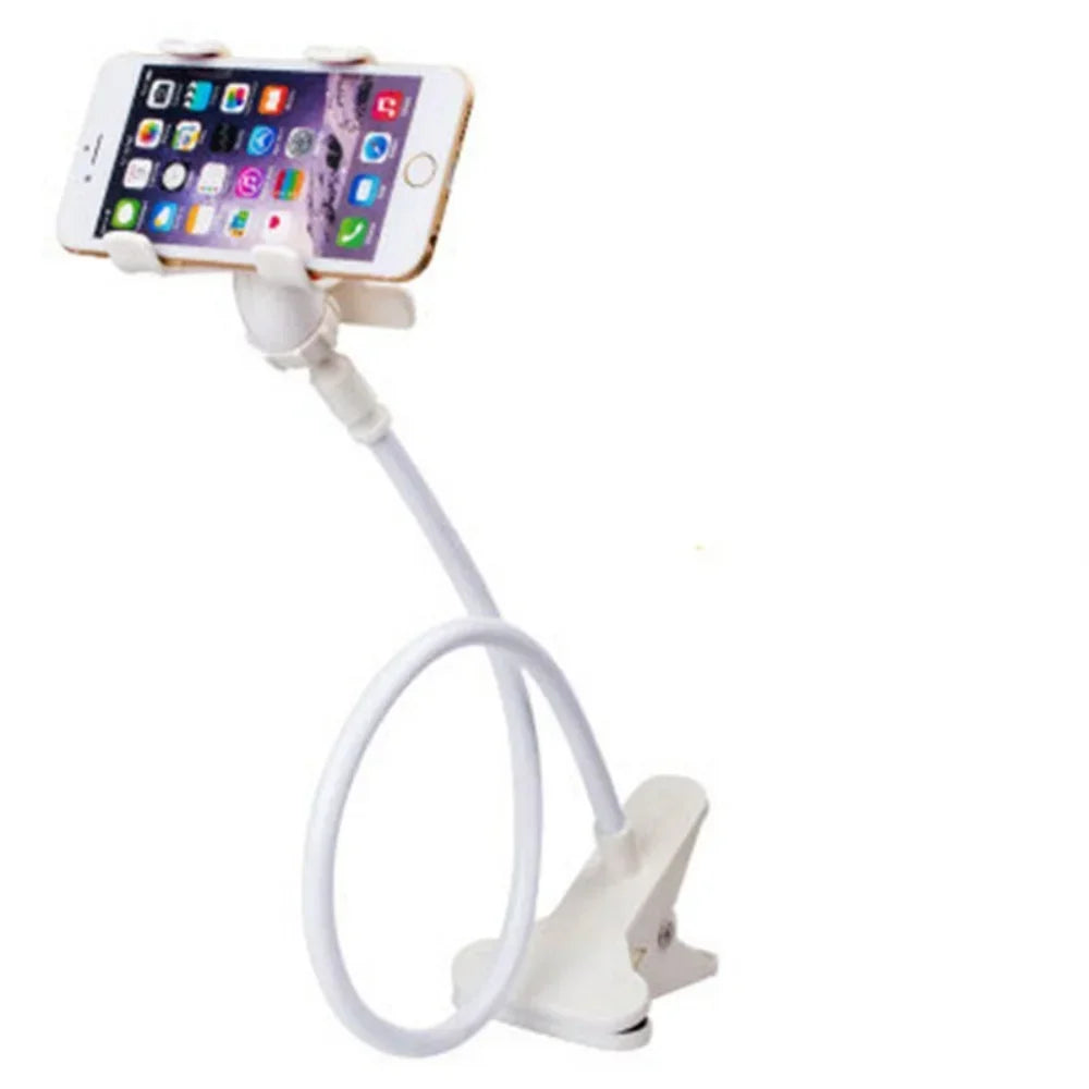 Universal Long Arm Lazy Person Bracket Mobile Phone Clamp Bedside Desktop Support For iPhone Xiaomi Huawei Samsung Phone Stands