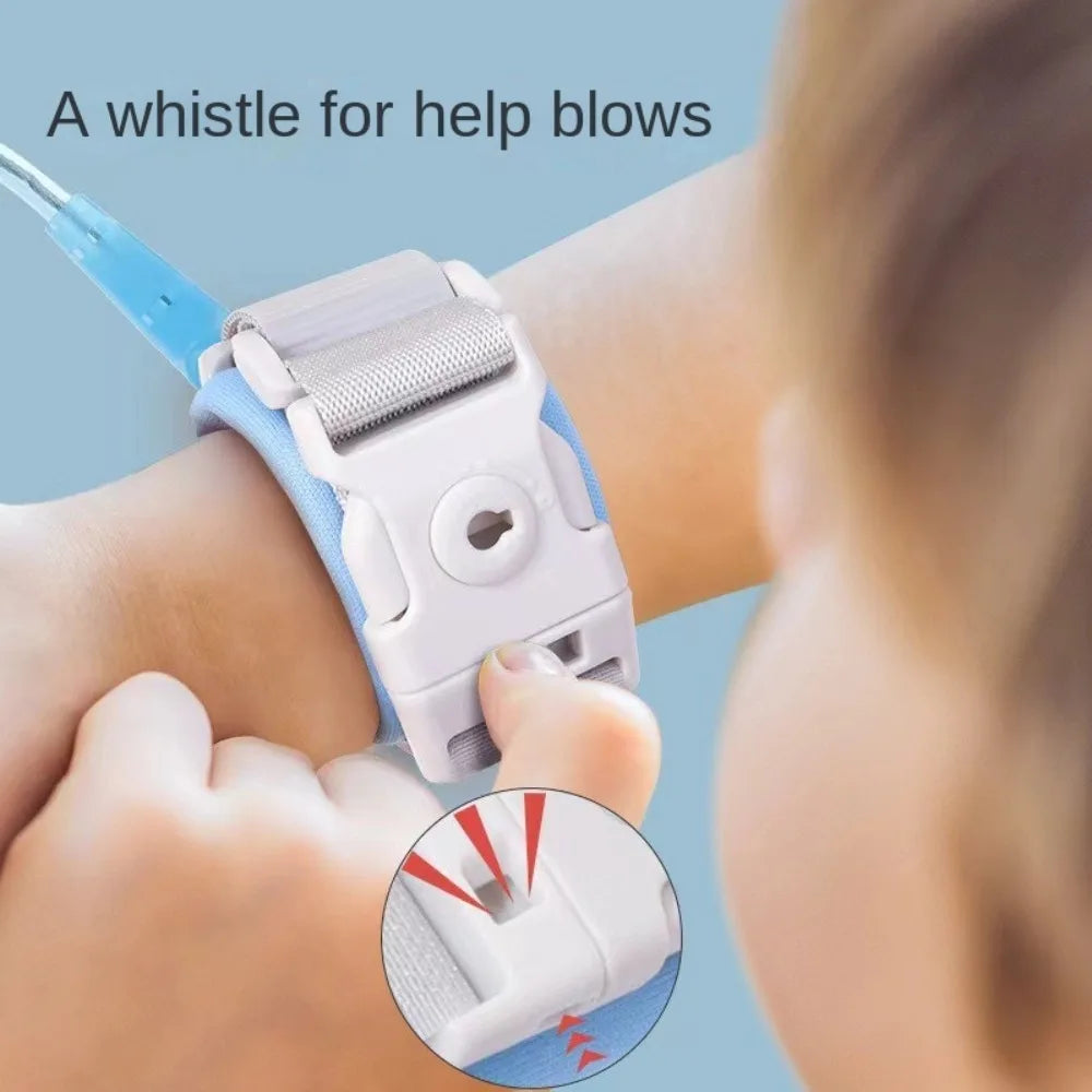 Upgraded Children's loss prevention bracelet;Key lock with anti release rope;Children's anti loss traction rope when going out