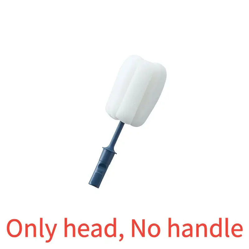 Bottle Brush 360 Degree Rotation Baby Pacifier Cup Nipple Cleaning Brushes Set Handheld Soft Head Food Grade Watering