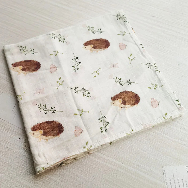 58x58cm Muslin cotton Baby Towels Scarf Swaddle bath Towel Newborns Handkerchief Bathing Feeding Face Washcloth Wipe