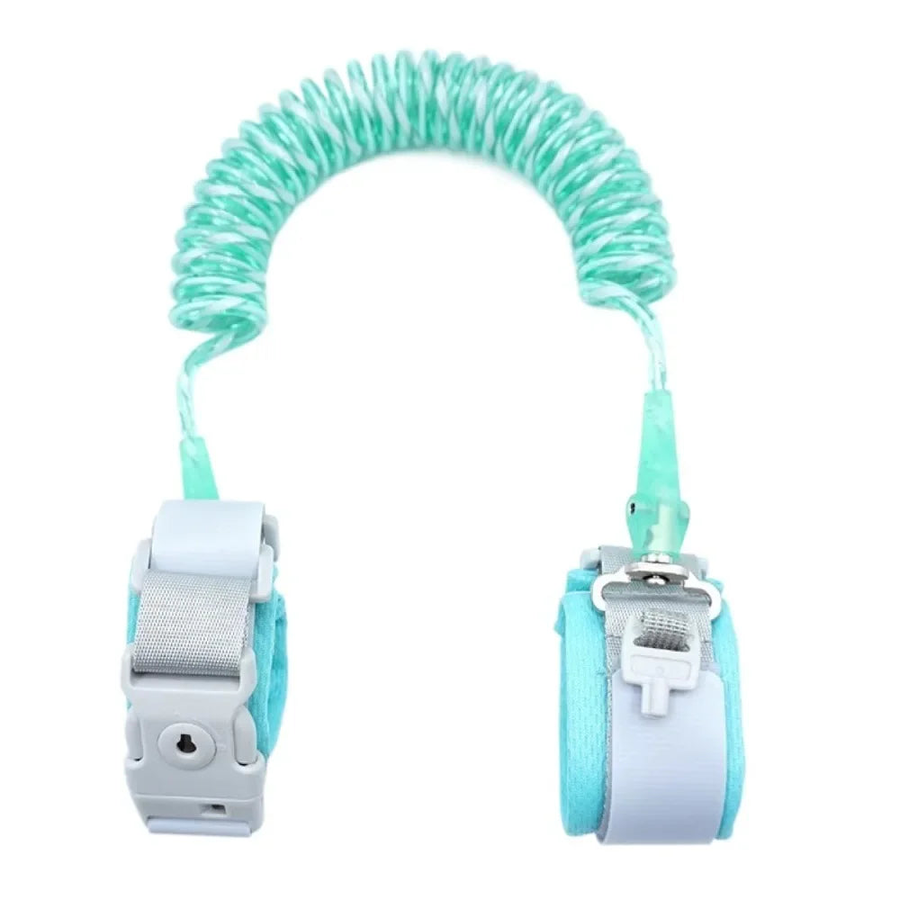 Upgraded Children's loss prevention bracelet;Key lock with anti release rope;Children's anti loss traction rope when going out