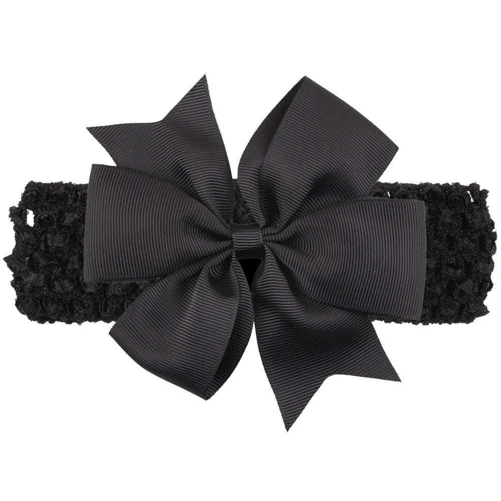 baby girl headband Infant hair accessories newborn Headwear Christmas Gift Toddlers bandage Ribbon Bowknot bows Soft Elastic