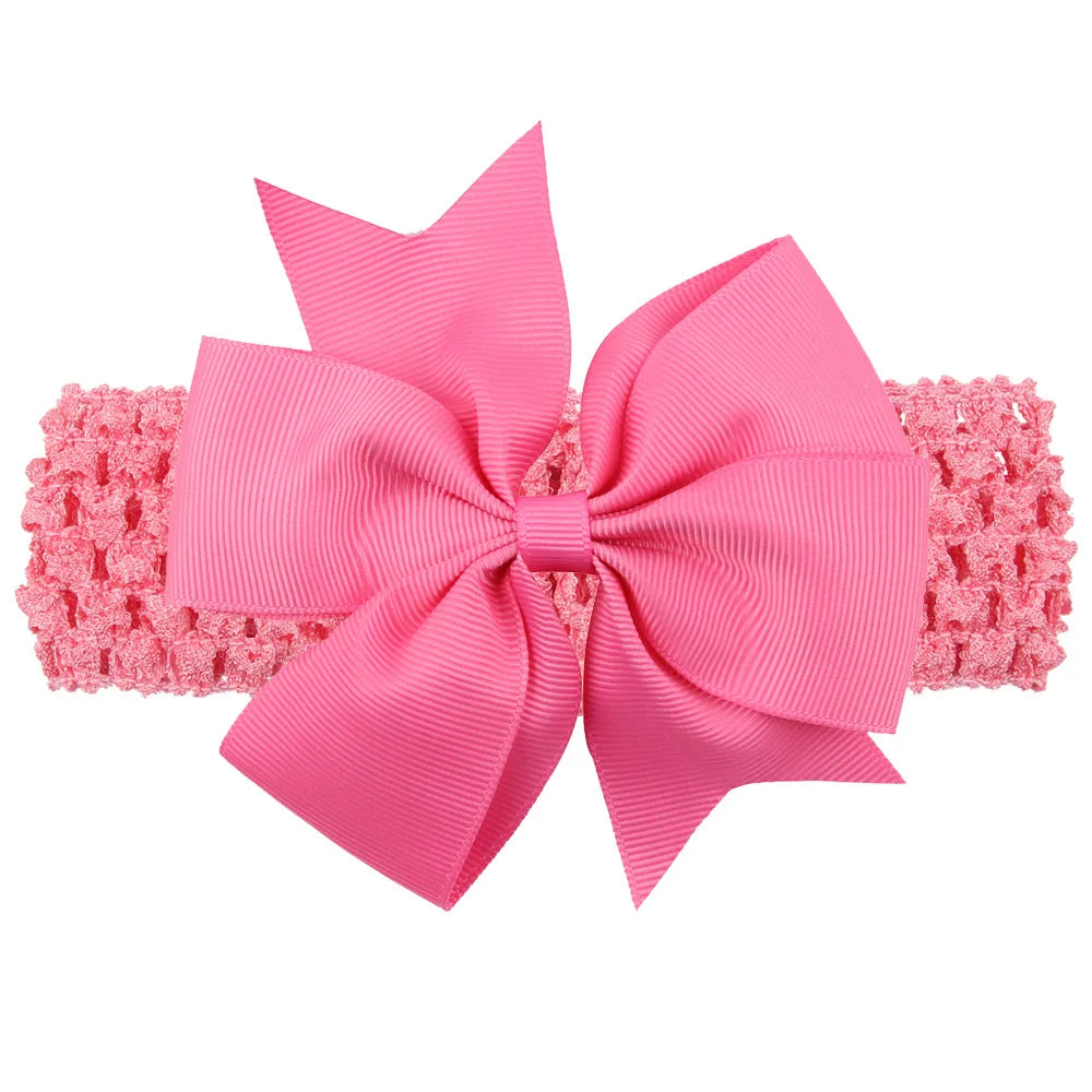 baby girl headband Infant hair accessories newborn Headwear Christmas Gift Toddlers bandage Ribbon Bowknot bows Soft Elastic