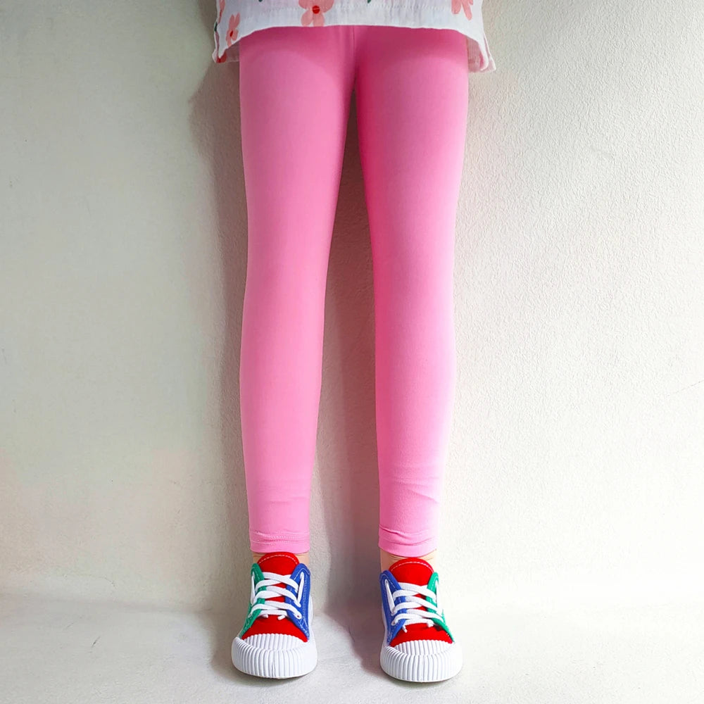 Sweet Girls Leggings Girls Printing Leggings Baby Kids Trousers For Children Flower Skinny Elasticity Pencil Pants