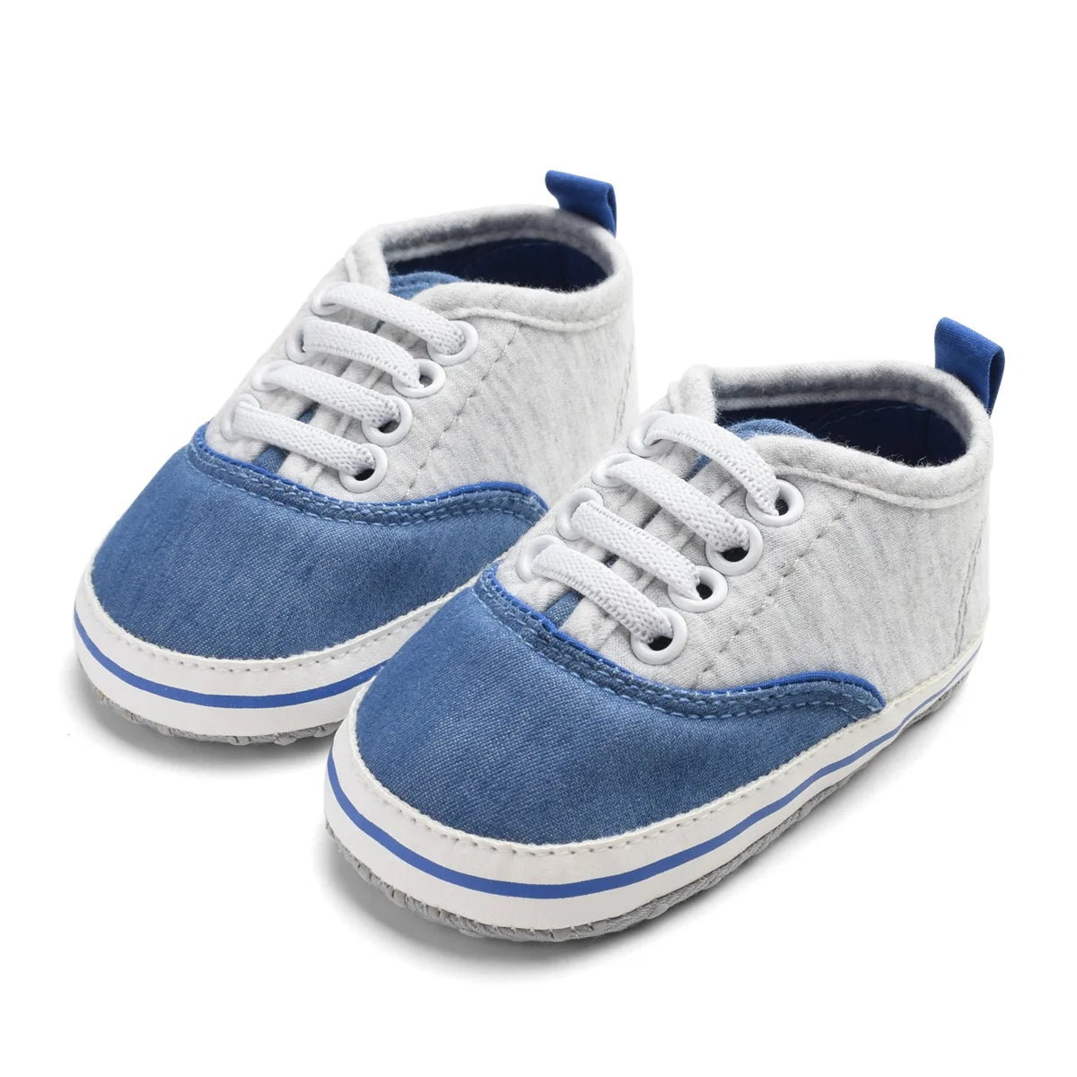 Infant Babies Boys Girls Shoes Soft Sole Canvas Solid Footwear For Newborns Toddler Crib Moccasins Letter Print Anti-Slip Shoes