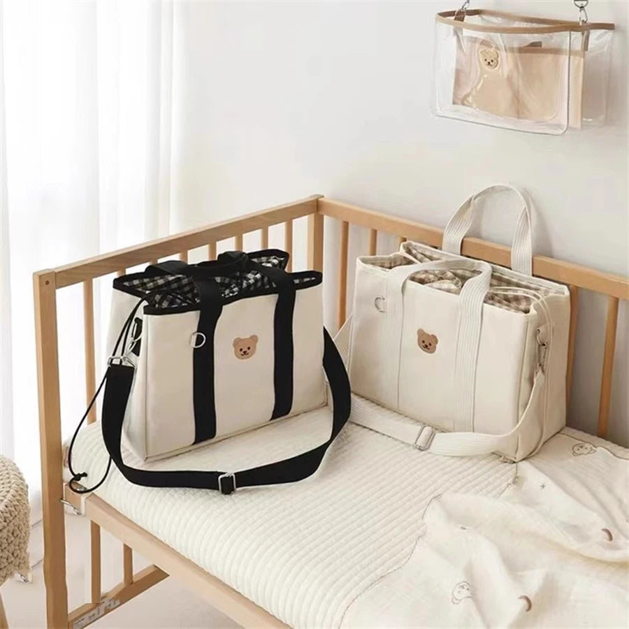 Baby Diaper Bag Mommy Maternity Packs Baby Stuff Nappy Bags for Mom Mummy Handbags Strollers Mother Kids