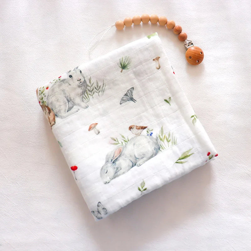 58x58cm Muslin cotton Baby Towels Scarf Swaddle bath Towel Newborns Handkerchief Bathing Feeding Face Washcloth Wipe