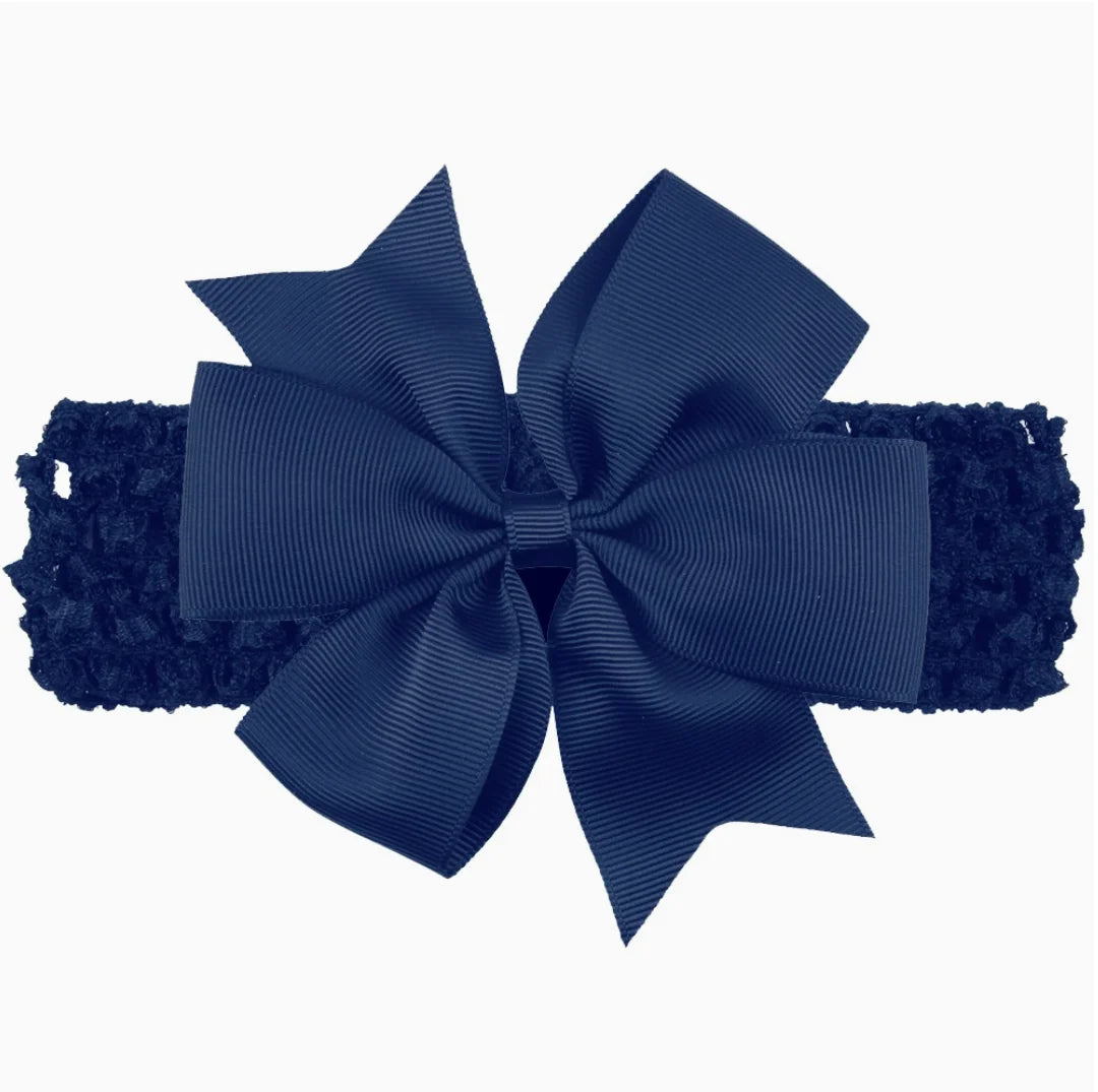 baby girl headband Infant hair accessories newborn Headwear Christmas Gift Toddlers bandage Ribbon Bowknot bows Soft Elastic